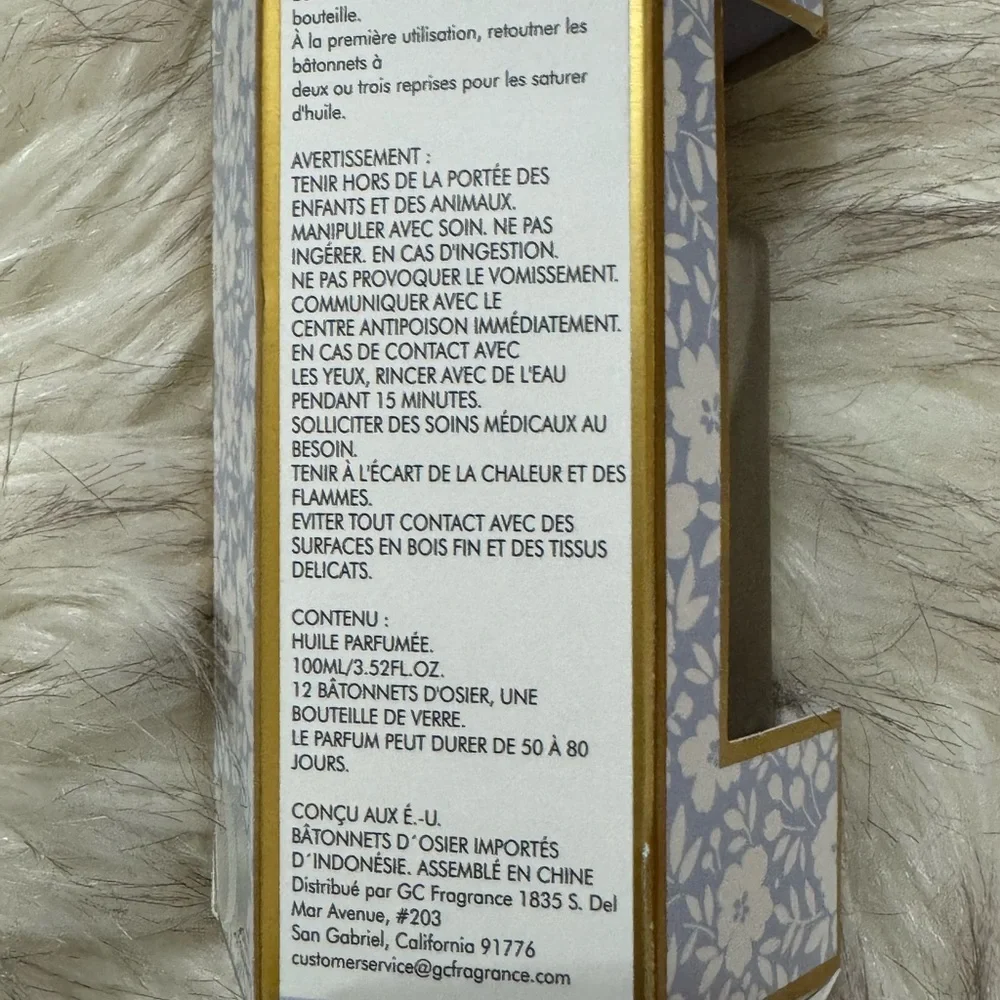GC Fragrance Magnolia Blossom Reed Diffusers